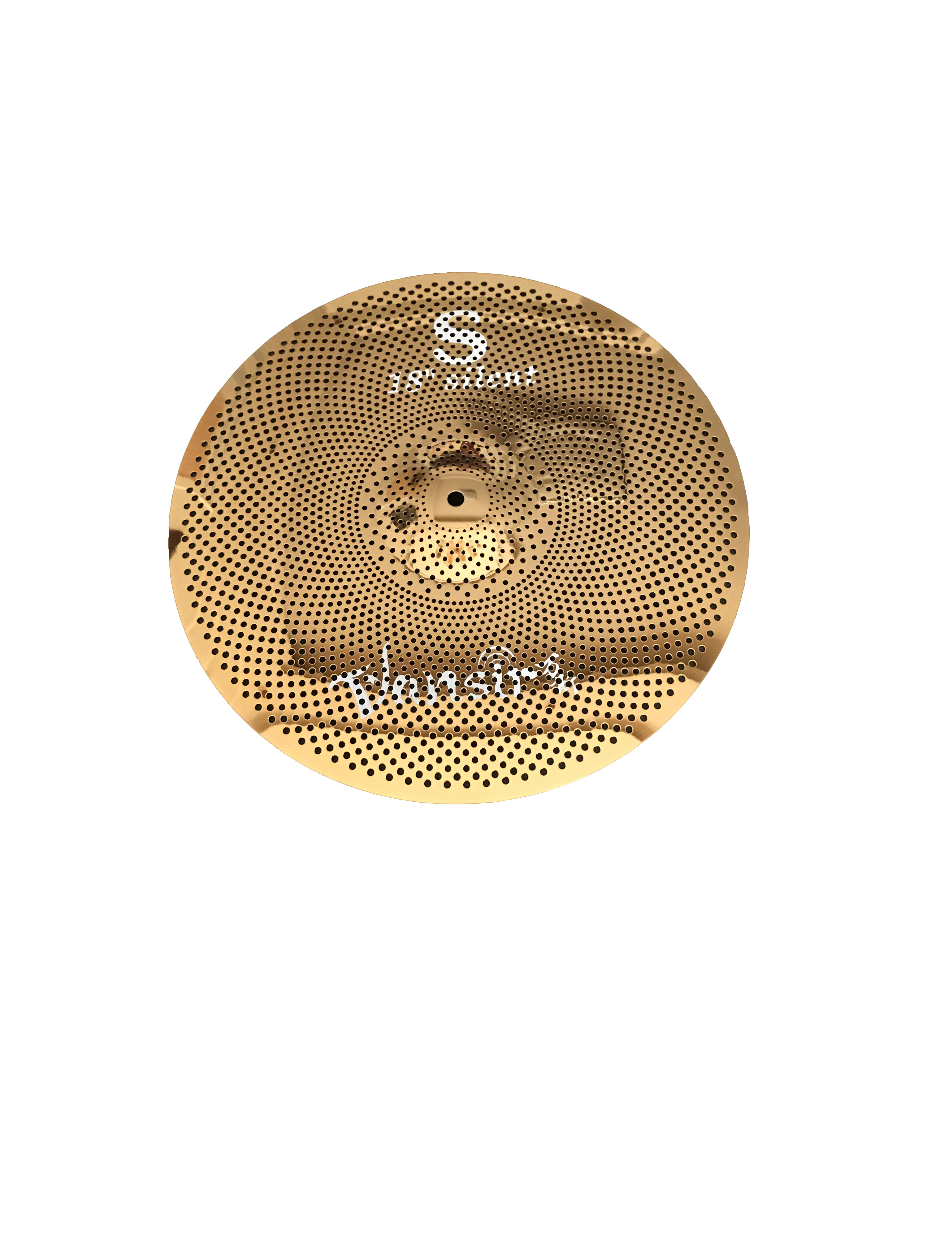 Polishing Gold Silent Cymbals set 14''HH+16''Crash+18''Crash+20''Ride