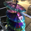 Rainbow cymbal colorful Alloy cymbal 2021 new design 