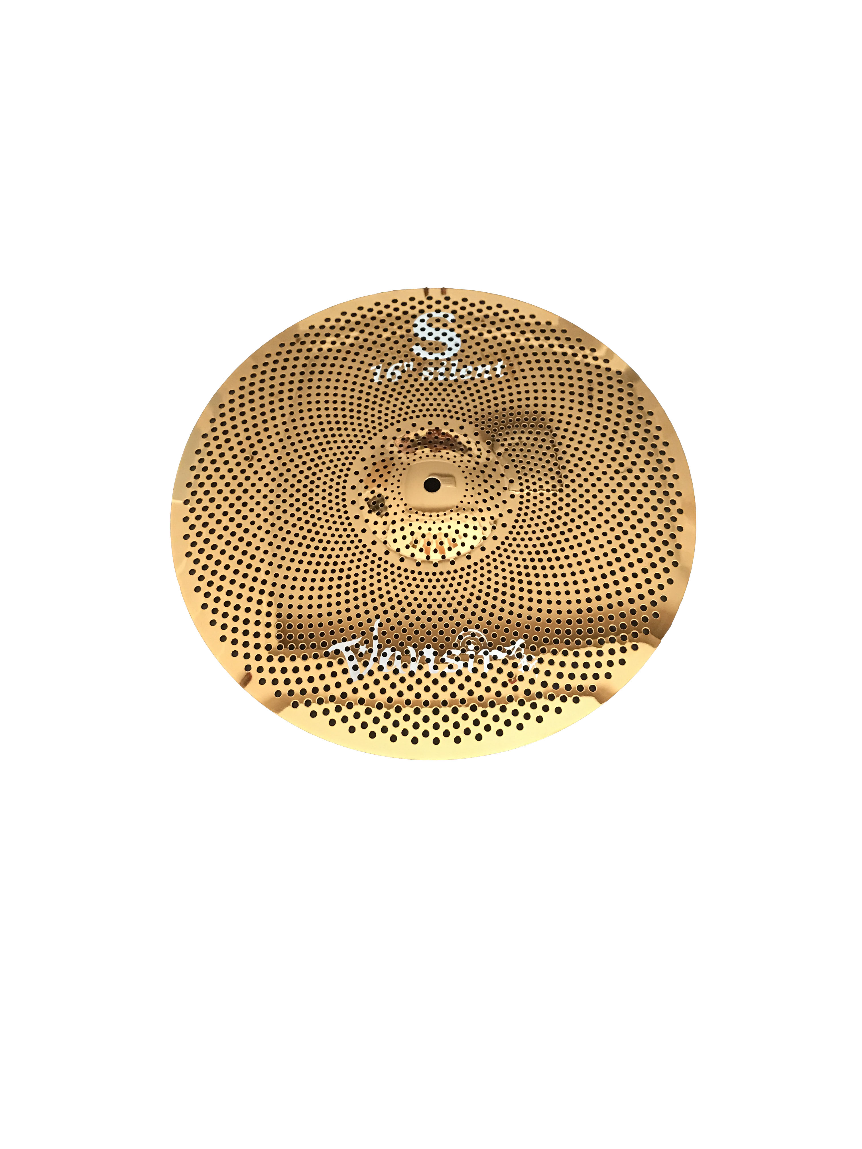 Polishing Gold Silent Cymbals set 14''HH+16''Crash+18''Crash+20''Ride