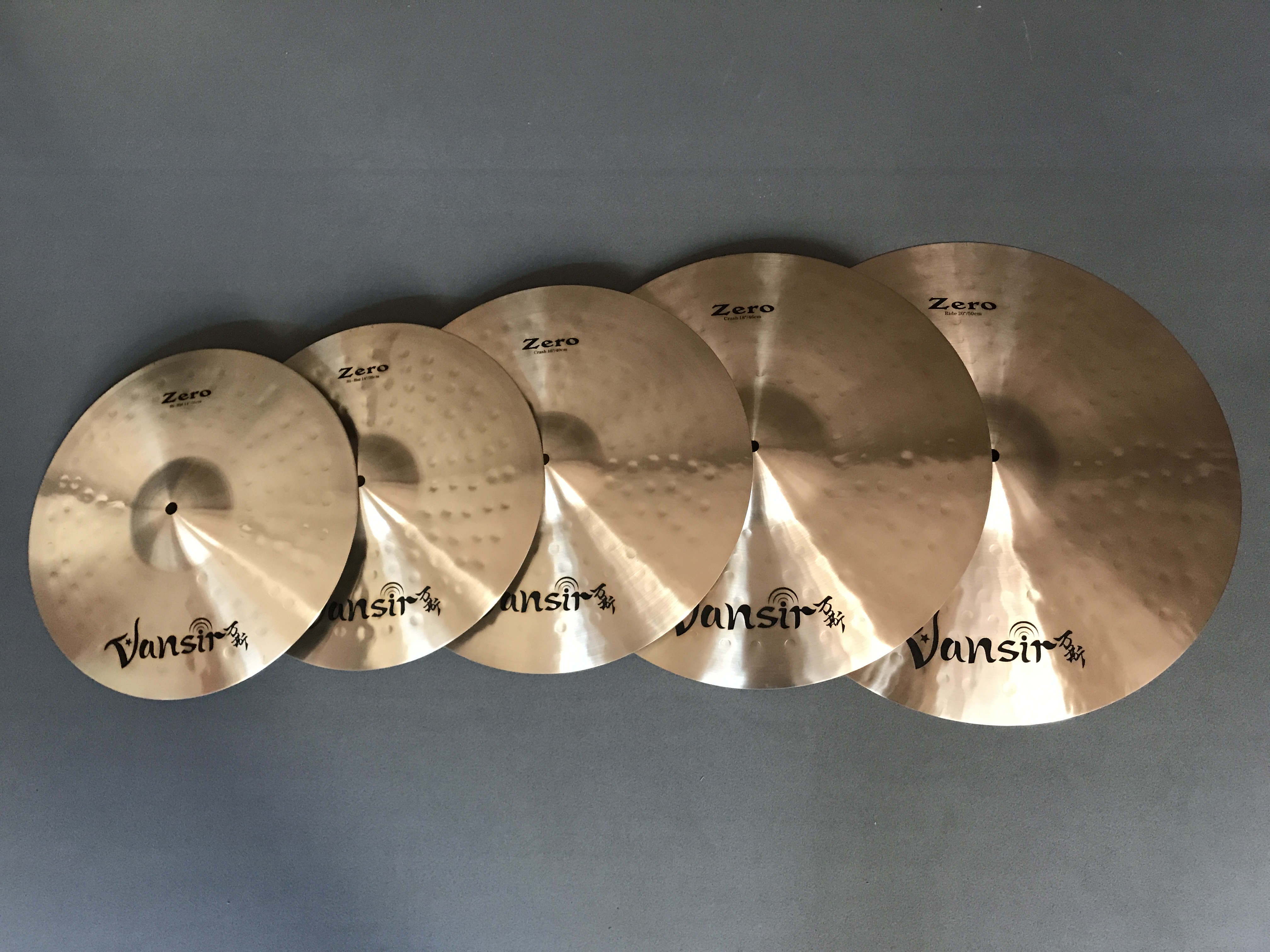  B20 Zero Series Cymbal Set 14''HH+16''Crash+18''Crash+20'' Ride 