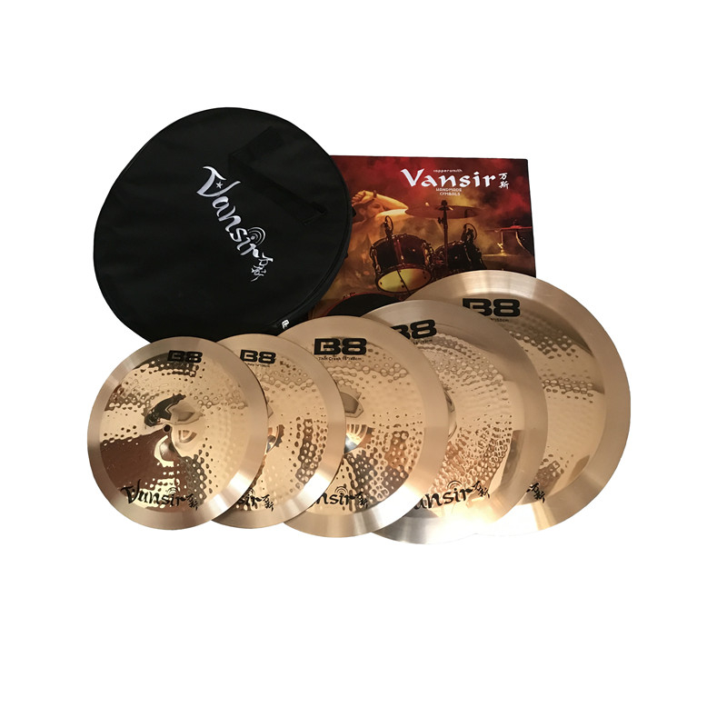 Vansir Hand Made Cymbals B8 Series High Quality Cymbals