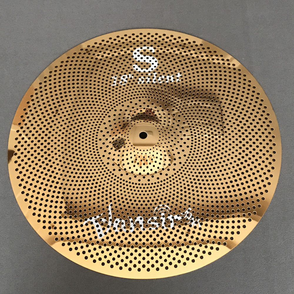 Golden Low Volume Mute Cymbal Silence cymbal 